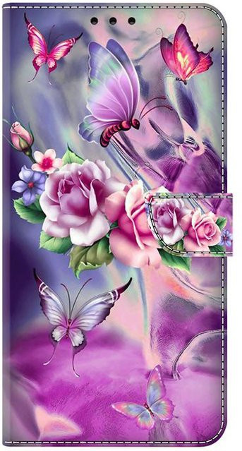 ALILANG 3D Magnetische Flip Leder Wallet Hülle für Samsung Galaxy S26 S25 S24 S23 S22 S21 Ultra Plus FE in Pink - Bild 1