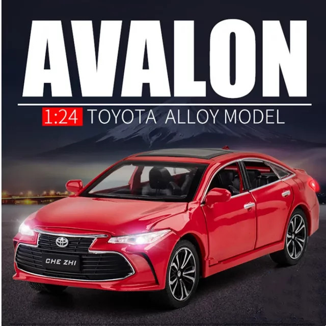 MAKEDA Toyota Avalon Automodell, 1:24, Metall, mit Sound und Licht - Bild 1