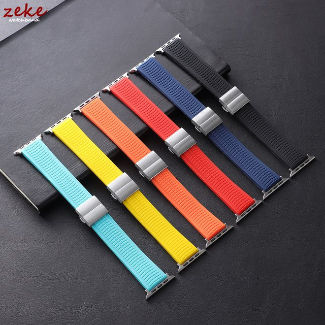 Crazyband Sportarmband Kautschuk, Unisex, Apple Watch 49 mm, 46 mm, 45 mm, 44 mm, 42 mm - Bild 1