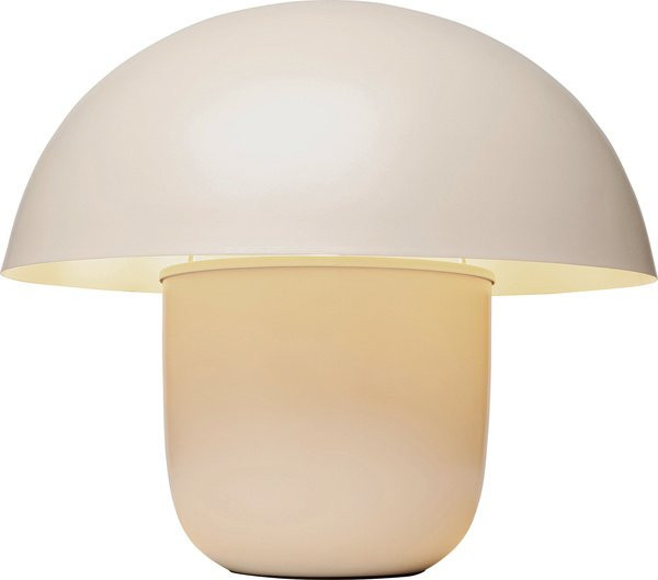 Kare Design Tischleuchte MUSHROOM in Beige aus Stahl - Bild 1