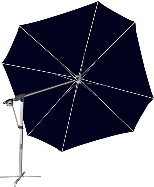 Doppler Ersatzbezug für Ampelschirm Protect 400 Pendel, Anthrazit, Durchmesser: 400 cm - Bild 1