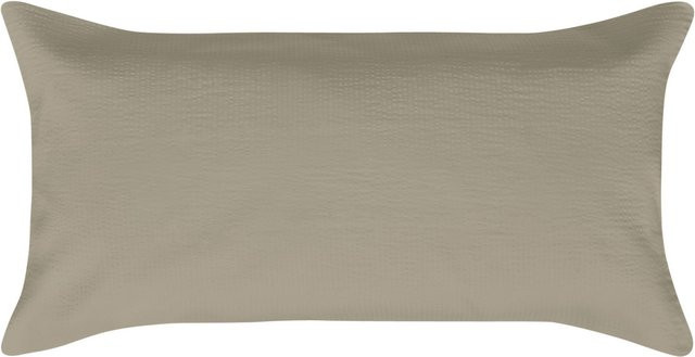 ERWIN M. Kissenbezug Antila aus Baumwolle in Seersucker-Optik, Farbe: Beige, B: 80 cm, H: 60 cm - Bild 1