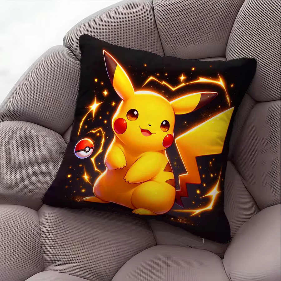 Potdemiel Kawaii Pokepokes Kissenbezug, quadratisch, Multicolour, B/T/H: 30 x 30 x 30 cm - Bild 2