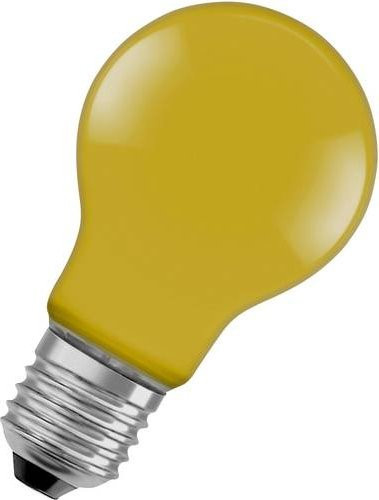 Osram LED Leuchtmittel E27 Gelb Kolbenform 2,5 W (23 W Ersatz) Durchmesser: 6 cm, Höhe: 10,5 cm - Bild 1