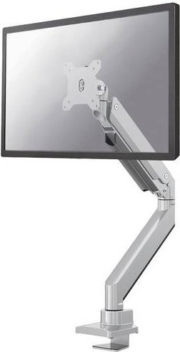 Neomounts Monitor-Tischhalterung NM-D775SILVER Silber, für 1 Display, 25,4 bis 267,0 cm, höhenverstellbar, drehbar, neigbar und schwenkbar, VESA 75x75 mm - Bild 1
