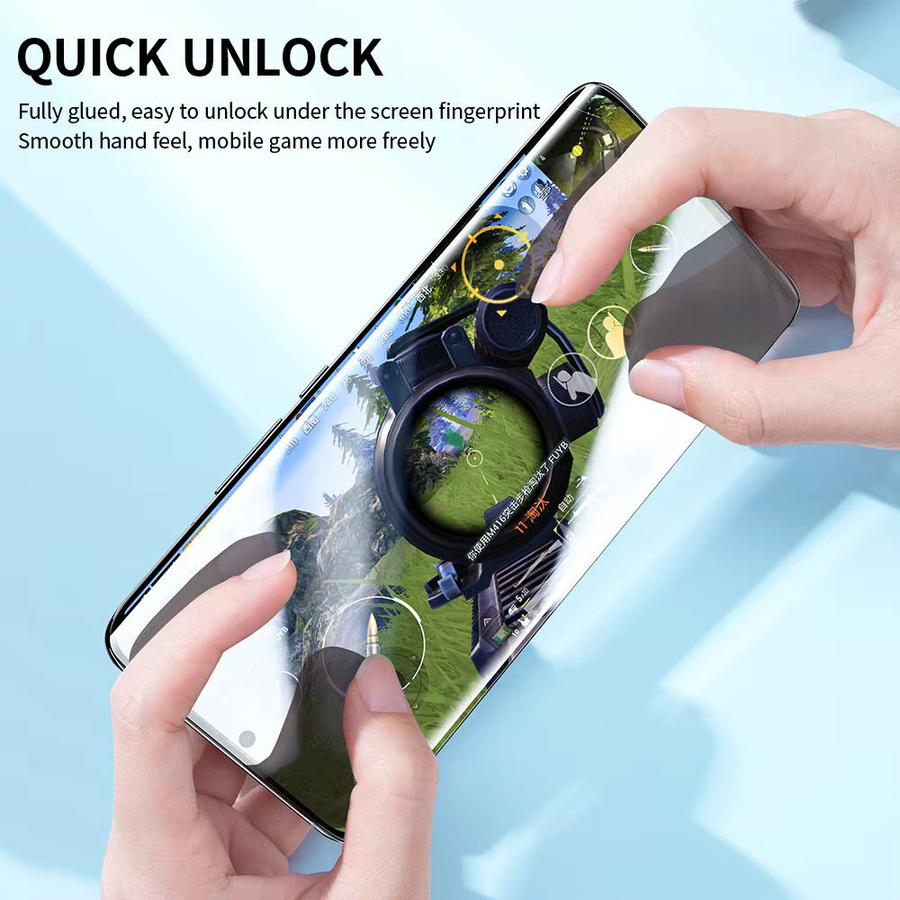 Smart devil Hydrogel Display Schutzfolie für Xiaomi 14 Pro, Mi 12X, 12 Pro und Mi 12S Ultra, HD gebogen, transparente Vollabdeckung, 2/3 Stück Set - Bild 4