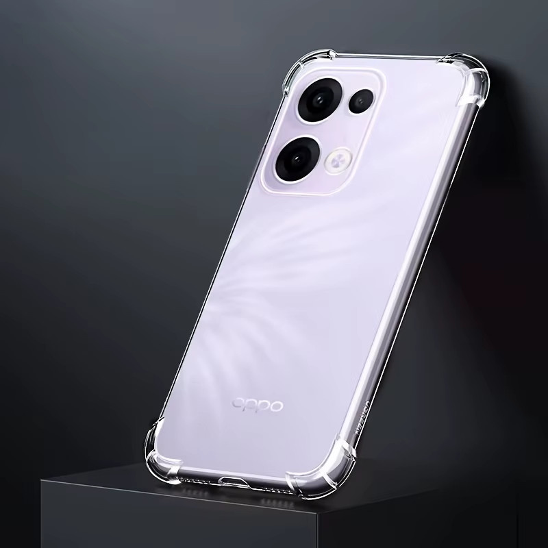 Transparente Handyhülle aus weichem TPU-Silikon für Oppo Reno 13 F, Reno 13 Pro und Reno 13 - Bild 3