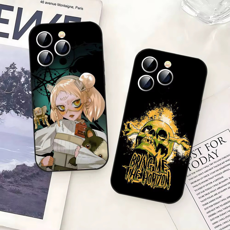 B-Bring Me The BMTH Horizon Handyhülle für iPhone 11 bis 17 Pro Max Plus, weiche TPU Hülle - Bild 3