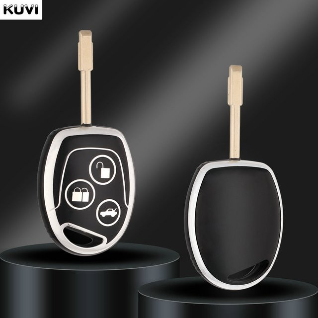 TPU Schlüsselhülle für Ford Focus, Fiesta, Fusion, C-Max, Mondeo, Galaxy und S-Max von Kuvi - Bild 1