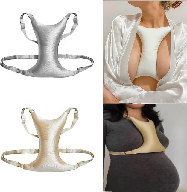 monclique Anti-Falten-Kissen, Seitliche Schlafbrust, Unisex - Bild 1
