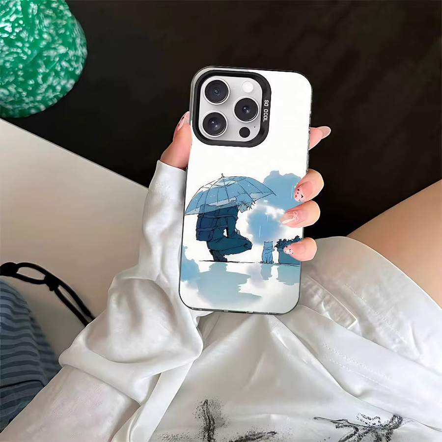 Jujutsu Kaisen Anime Handyhülle für Apple iPhone 11 12 13 14 15 16 17 Pro Max und weitere Modelle, Mehrfarbig - Bild 2