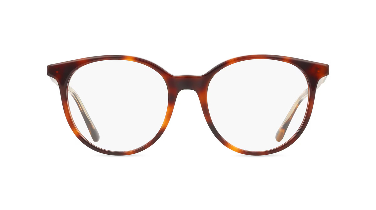 Calvin Klein CK24534 Unisex-Brille, Vollrand, Rund, Acetat, braun - Bild 1