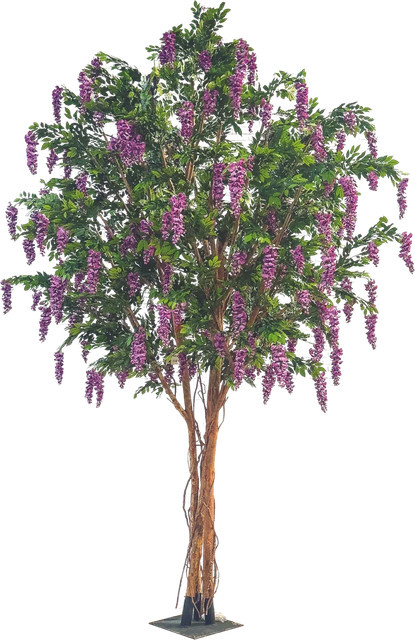 Künstliche Wisteria Freddy von Aplanta, Länge: 420 cm - Bild 1