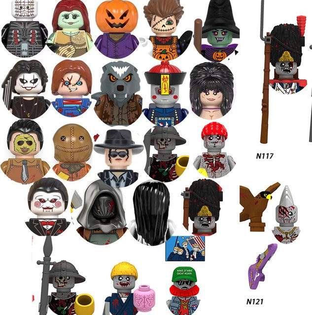 Disney Zombie Fantasy, Mini-Actionfiguren, Bausteine - Bild 1