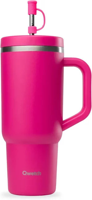 Isothermischer Becher Qwetch in Pink, 0,47 l - Bild 1