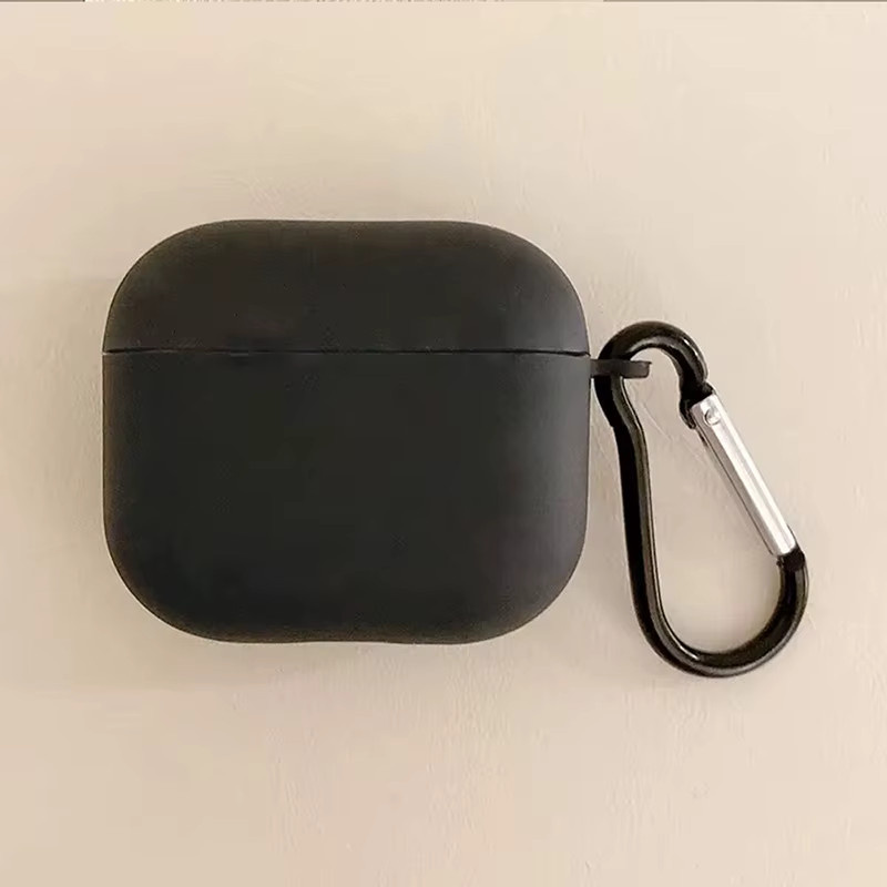 Stoßfeste Silikon-TPU Kopfhörerhülle für AirPods 1/2/3/4 und AirPods Pro/Pro 2/Pro 3 in Schwarz und Transparent - Bild 3