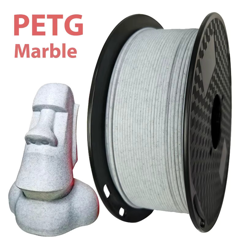 3D Maliang PETG Marmor Filament 1,75mm für FDM 3D-Drucker in Steinoptik - Bild 3