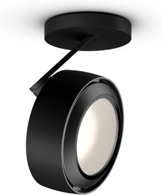 Occhio Più R alto 3d up VOLT LED-Deckenstrahler Schwarz matt mit Glas-Cone und warmweißem Licht (3000K) - Bild 1