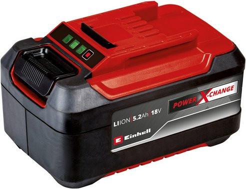 Einhell Power X-Change Plus Akku 18 V 5,2 Ah in Rot/Schwarz - Bild 3