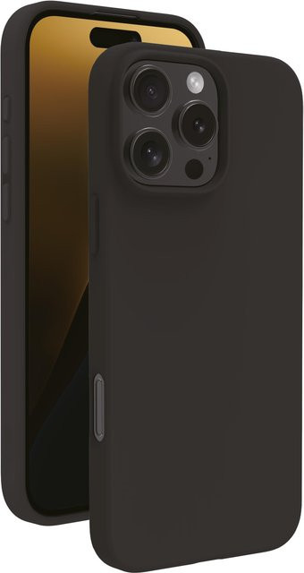 Vivanco Mag Hype Cover für iPhone 16 Pro Max in Schwarz mit Magnetic Wireless Charging Support - Bild 1