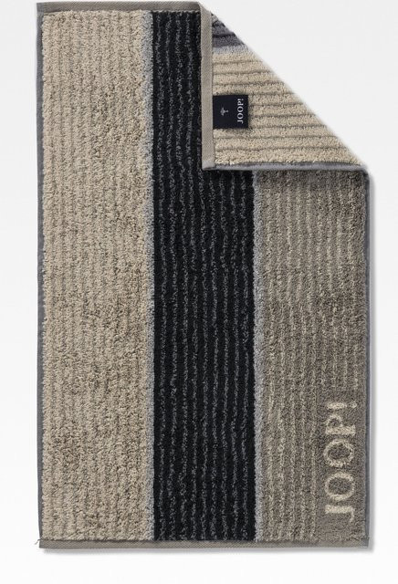 Gästetuch JOOP! SIGNATURE aus Baumwolle, Grau, Breite: 50,0 cm, Höhe: 30,0 cm - Bild 1