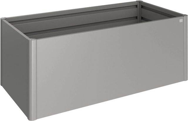 Biohort Hochbeet aus Metall in Quarzgrau-Metallic, B/T/H: 201 x 77 x 102 cm - Bild 1