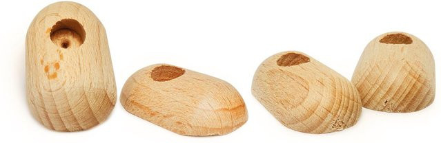 VBS Clownfüße aus Holz, 4-teiliges Set - Bild 1