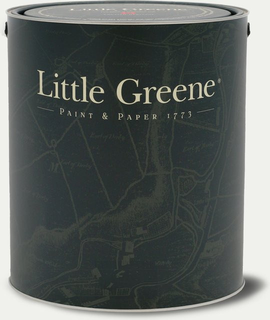 Little Greene Intelligent Eggshell Wandfarbe Slaked Lime 105 in Weiß/Creme, 2,5 l - Bild 1