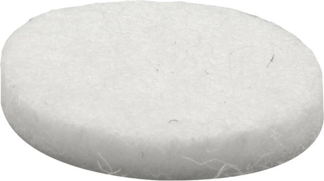 Wagner Softfilz-Pads-Set EH1217 in Weiß, 24-teilig, Durchmesser: 17 mm, Höhe: 3 mm - Bild 1