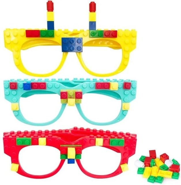 Fashnics DIY Bausteine Brillen, Bausteine Spiele, ab 6 Jahren - Bild 1
