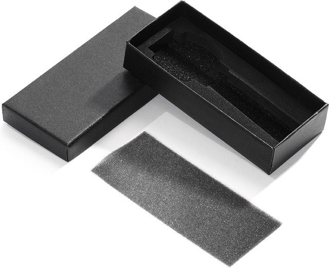 TINUORA Einzeluhrenbox, schwarz, rechteckig - Bild 1