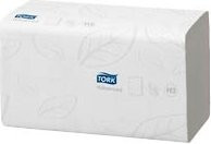 Tork Advanced Papierhandtücher Weiß, 2-lagig, Zick-Zack-Falzung, 15 Pack à 250 Stück, Breite: 24,8 cm, Länge: 23 cm - Bild 1