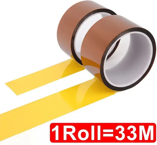 Hitzebeständiges Polyimid-Klebeband in Orange für den elektronischen Kartonschutz und BGA-Isolierung - Bild 1