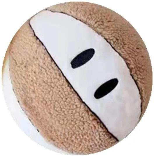 Yiran Health & Beauty Kreativer Lächeln Ball Plüschtier, 32cm - Bild 1