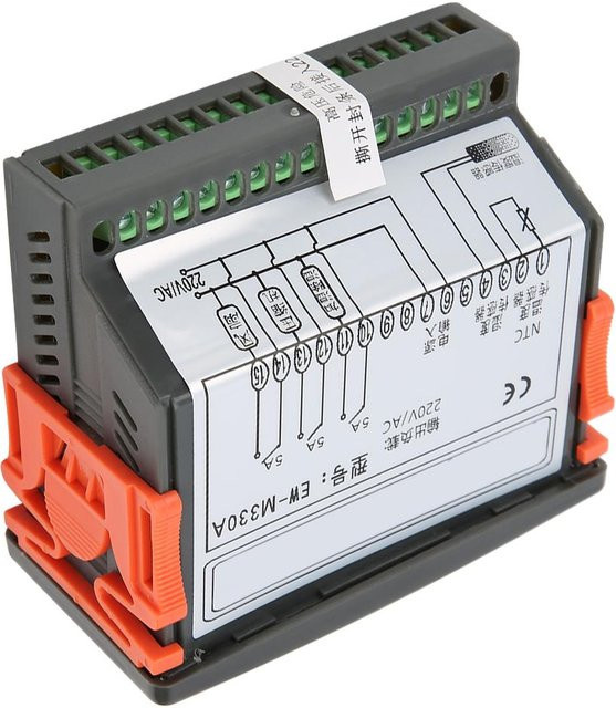 Sonoff 2 EWM330A Digitaler Temperatur- und Feuchtigkeitsregler mit Dual-LED Display in Schwarz - Bild 1
