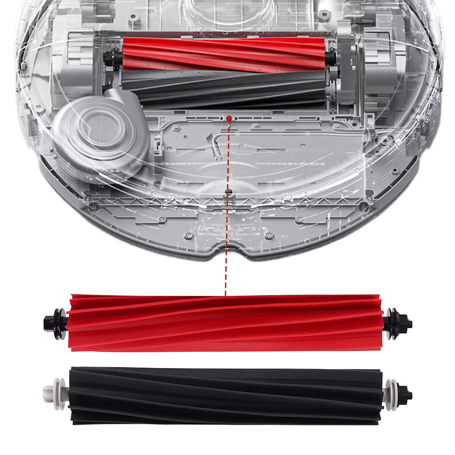 Ersatzteilset für Roborock S8 S8 Pro Ultra S8+ mit HEPA-Filtern, Hauptwalzenbürsten, Seitenbürsten und Mopptüchern in Multicolor - Bild 2