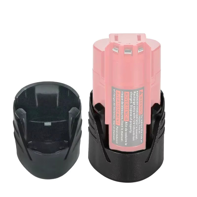 Milwaukee Ersatzteil Kunststoff Bottom Shell Fall Box für M12 12V Lithium-Ionen Batterie 48-11-2411 in Schwarz - Bild 3
