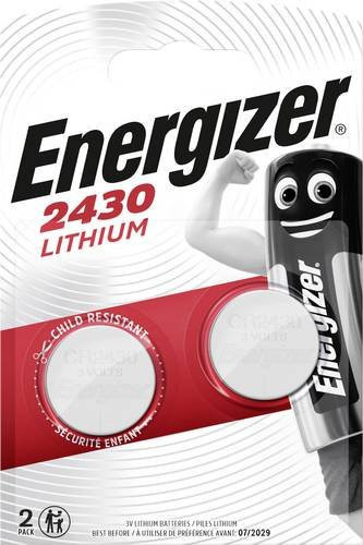 Energizer Knopfzelle CR 2430 Lithium 2er Pack - Bild 1