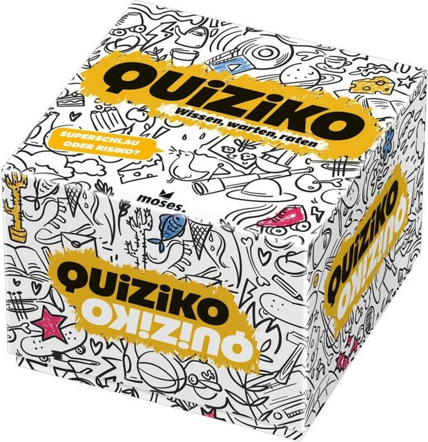 Moses Quiziko, Quizspiel, Pappe / Karton, Bunt / Mehrfarbig - Bild 1