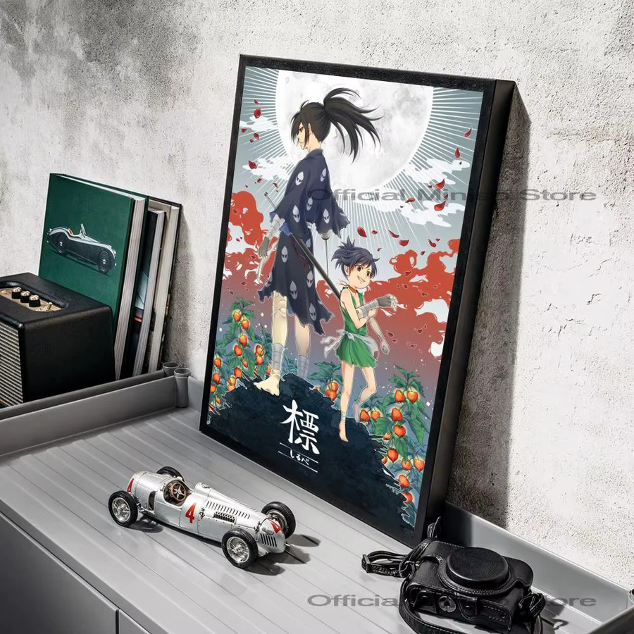 Dororo Hyakkimaru Anime Wandposter Selbstklebend Wasserfestes Papier für Wanddekoration Multicolor - Bild 4
