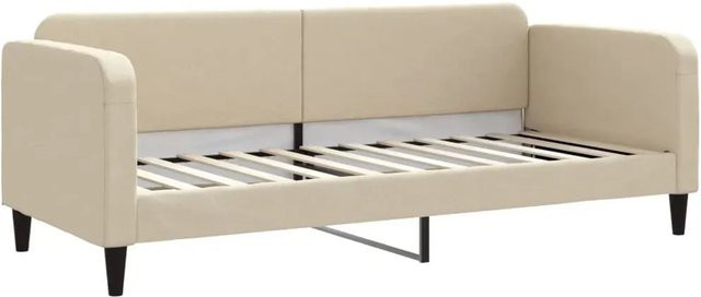 vidaXL Tagesbett in Beige mit Stoffbezug B/T/H: 200 x 80 x 75 cm - Bild 1