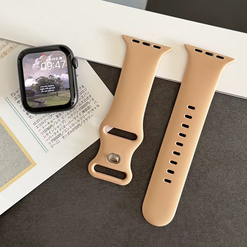 Silikon-Sportarmband für Apple Watch, Unisex - Bild 2