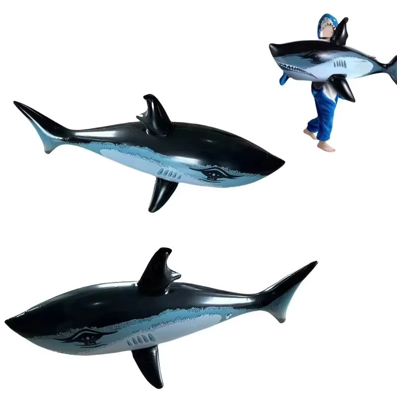 Meade Aufblasbare Shark Float Spielzeug, 2-teiliges Set - Bild 2