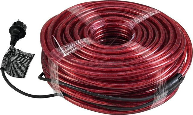 EUROLITE RUBBERLIGHT RL1-230V Neon Flex LED-Band in Rot mit 44 m Länge - Bild 1