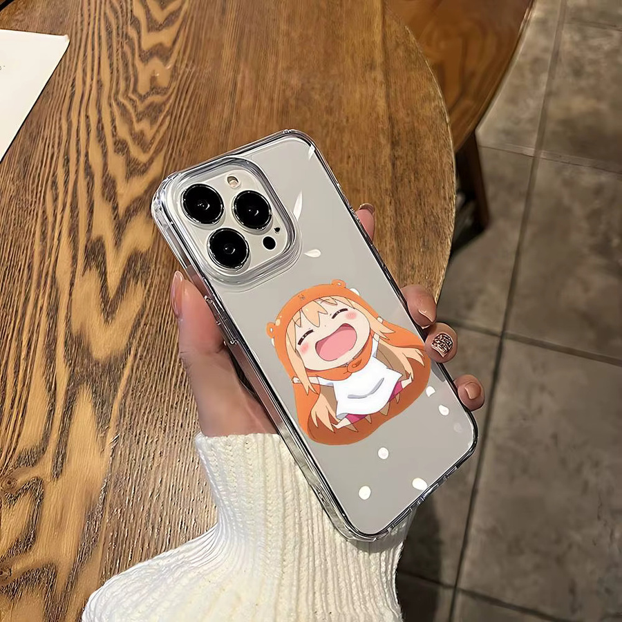 Mesuca Umaru-chan Handyhülle für iPhone, transparente Schutzhülle für verschiedene iPhone Modelle - Bild 3
