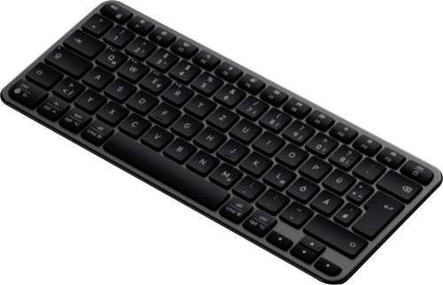 Satechi Slim EX1 Bluetooth Funk Tastatur Deutsch QWERTZ Schwarz - Bild 1