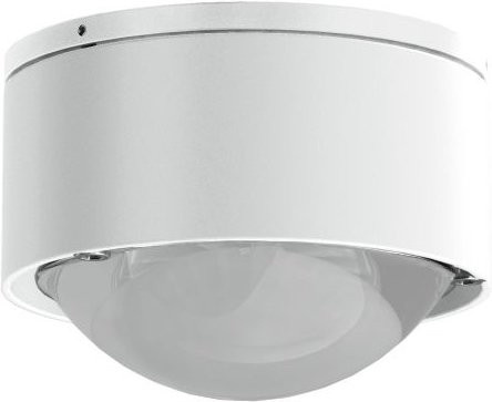 Top Light Puk Mini One 2 Black White Edition LED-Deckenleuchte in Weiß matt mit mattem Glas und warmweißem Licht (2700K) - Bild 1