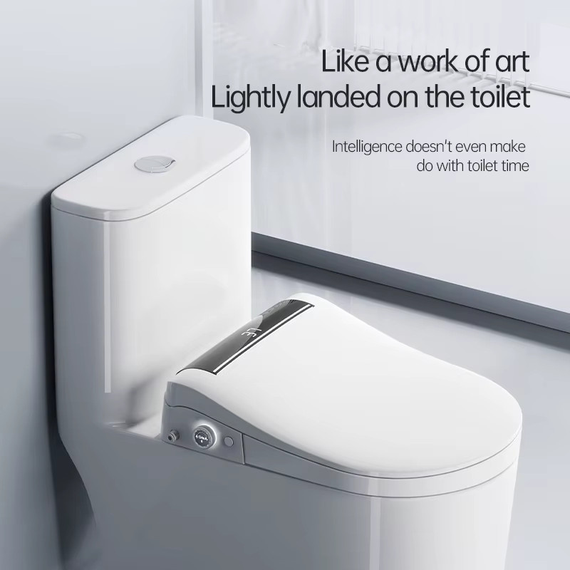 Sanyipace Smart-Toilettensitz Split-Typ mit Bidet, Warmwasserreinigung und Trocknungsfunktion, Weiß - Bild 2