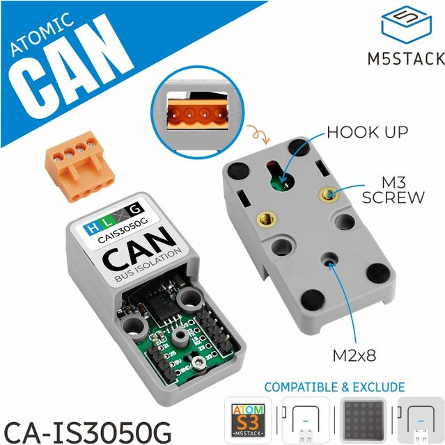 M5Stack ATOMIC CANBus-Basis CA-IS3050G - Bild 1