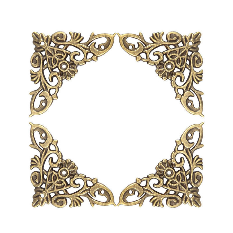 12er Set TOMTOP JMS Schmuck Sammelalbum Schoner aus Zinklegierung im Antik-Stil in Bronze und Gold - Bild 3